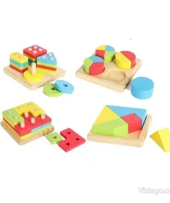 Дървени игри за развитие и забавление