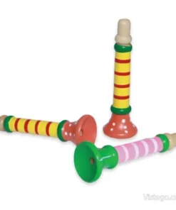 Детска свирка от дърво за весели игри