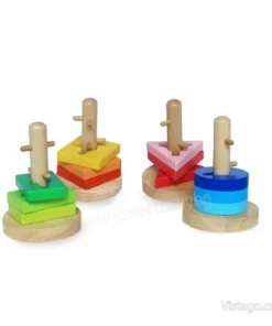 Геометрични форми за нанизване игра