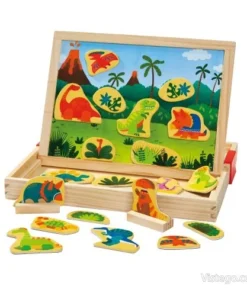 Магнитна дъска за игра с динозаври