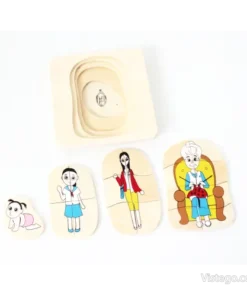 Многослоен пъзел за игра - Жена