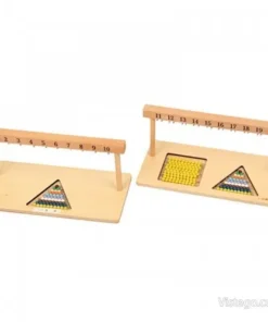 Монтесори рамки за нанизи за ранно броене