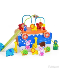 Ноев ковчег - дървен сортер с животни