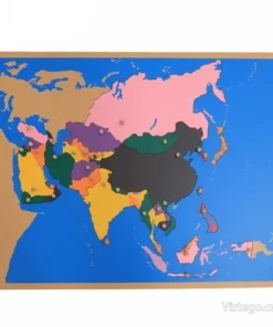 Пъзел Монтесори за учене чрез игра