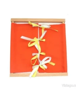 Рамка за закопчаване с панделки за деца