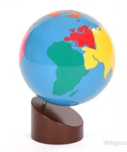 Релефен глобус на света за учене и игра