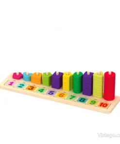 Сортер с цифри и форми за учене и ред