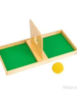 Табло за избутване с плетено топче