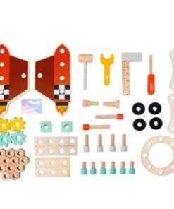 Дървена ракета - Работна маса за деца