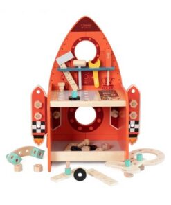 Дървена ракета - Работна маса за деца