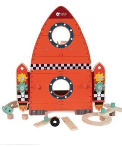 Дървена ракета - Работна маса за деца