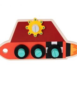 Дървена ракета - Работна маса за деца