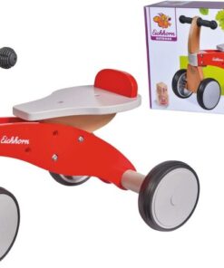 Дървена четириколка с настройваща се седалка