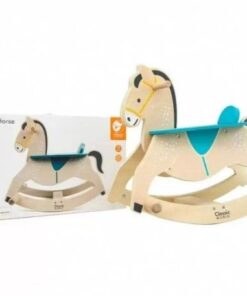 Дървено конче за люлеене за деца