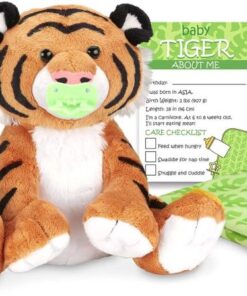 Мек тигър за игра - плюшена играчка за деца