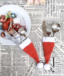 коледен калъф за прибори