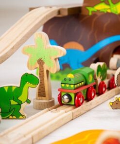 bigjigs-dinozavarski-vlakov-komplekt-2