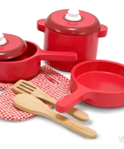 дървен комплект за готвене