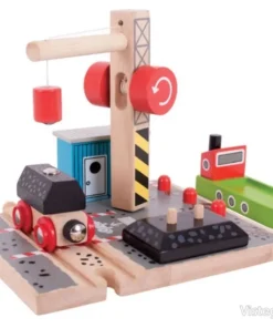 дървен кран