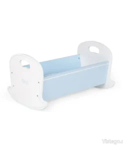 Дървена люлка за кукли за нежна игра