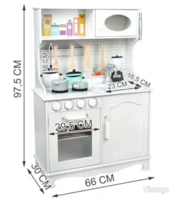 Детска кухня за игра от дърво