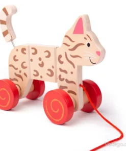 Играчка за дърпане за игра - Коте