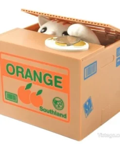 Касичка на батерии за деца - коте