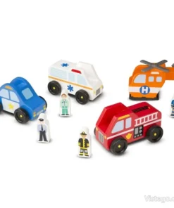 Комплект превозни средства за игра - Спешна помощ