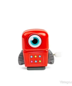 Мини роботи с навиване за весела игра - (червен)
