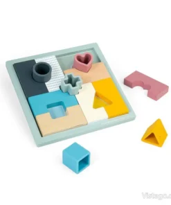 Пъзел с форми за деца - BIGJIGS