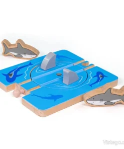 Релса с акули за влакчета - Допълнение за влакче с релси