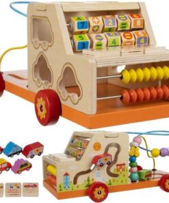 Дървен сортер - Кола - Kruzzel