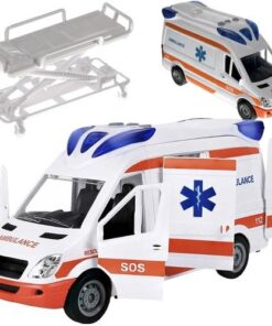 Детска линейка със звукови и светлинни сигнали - Kruzzel