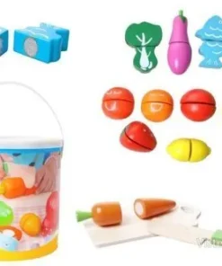 дървени играчки за готвене