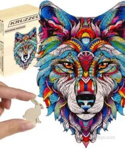 Дървен пъзел за игра - Kruzzel 24552