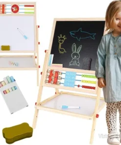 Двулицева дървена дъска за игра Kruzzel