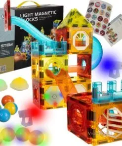 Магнитни блокове за игра - писта Kruzzel