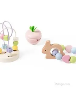 Дървен комплект сортери и дрънкалки