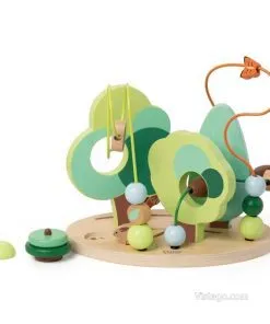 Дървен костер лабиринт за деца - Вълшебната гора