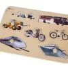 Дървен пъзел за деца – превозни средства