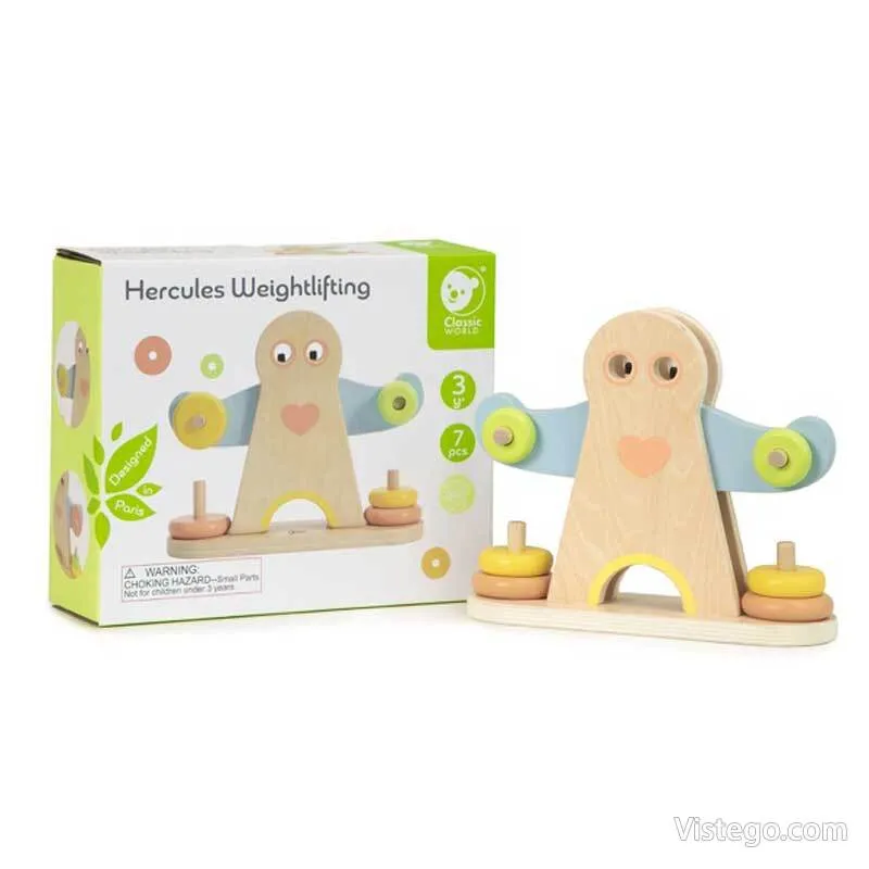 Дървена играчка за баланс – Херкулес - 8