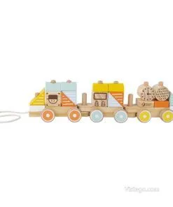 дървено влакче играчка