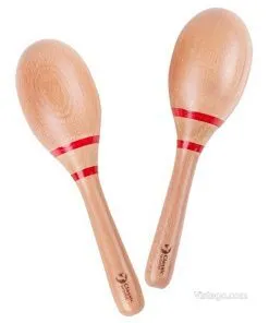 Дървени маракаси за весела детска игра