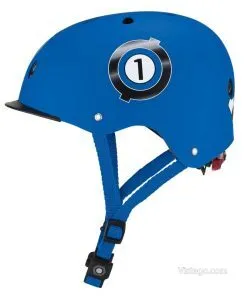 Детска каска за спорт GLOBBER PRIMO FANTASY - тъмно синя