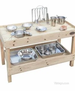 Детска кухненска маса за игра навън