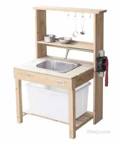 Детска кухненска мивка за игра навън