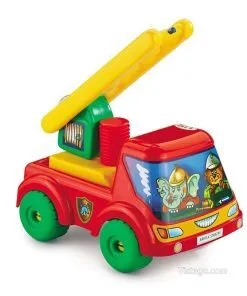 Детска пожарна кола за смели спасители