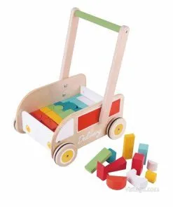 Детска проходилка с кубчета за игра