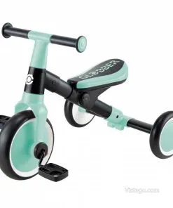 Детска триколка за игра и учене - ментово зелена