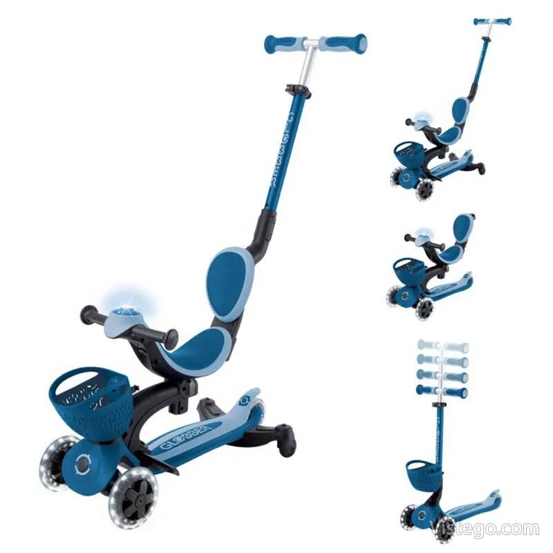Детска тротинетка 5 в 1 – GO UP BABY LEARN 360° FLASH LIGHTS - 2